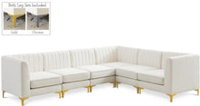 Load image into Gallery viewer, Alina Cream Velvet Modular Sectional