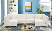 Load image into Gallery viewer, Alina Cream Velvet Modular Sectional