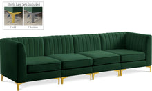 Load image into Gallery viewer, Alina Green Velvet Modular Sectional