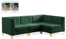 Load image into Gallery viewer, Alina Green Velvet Modular Sectional