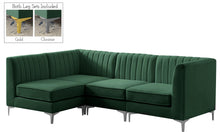Load image into Gallery viewer, Alina Green Velvet Modular Sectional