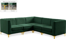 Load image into Gallery viewer, Alina Green Velvet Modular Sectional