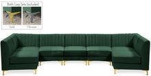 Load image into Gallery viewer, Alina Green Velvet Modular Sectional