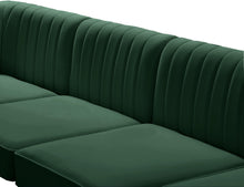 Load image into Gallery viewer, Alina Green Velvet Modular Sectional