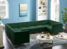 Load image into Gallery viewer, Alina Green Velvet Modular Sectional