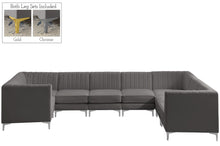 Load image into Gallery viewer, Alina Grey Velvet Modular Sectional