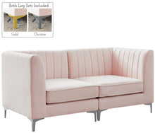 Load image into Gallery viewer, Alina Pink Velvet Modular Sectional