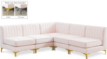 Load image into Gallery viewer, Alina Pink Velvet Modular Sectional