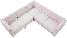 Load image into Gallery viewer, Alina Pink Velvet Modular Sectional