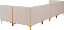 Load image into Gallery viewer, Alina Pink Velvet Modular Sectional