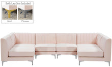 Load image into Gallery viewer, Alina Pink Velvet Modular Sectional