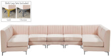 Load image into Gallery viewer, Alina Pink Velvet Modular Sectional
