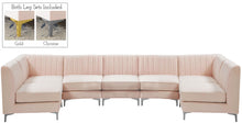 Load image into Gallery viewer, Alina Pink Velvet Modular Sectional