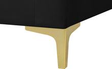 Load image into Gallery viewer, Julia Black Velvet Modular Ottoman