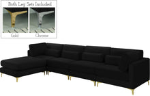 Load image into Gallery viewer, Julia Black Velvet Modular Sectional (5 Boxes)