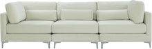 Load image into Gallery viewer, Julia Cream Velvet Modular Sofa (3 Boxes)