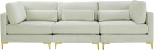 Load image into Gallery viewer, Julia Cream Velvet Modular Sofa (3 Boxes)