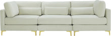 Load image into Gallery viewer, Julia Cream Velvet Modular Sofa (3 Boxes)