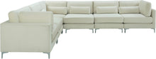 Load image into Gallery viewer, Julia Cream Velvet Modular Sectional (6 Boxes)