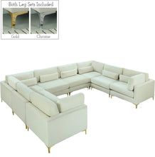 Load image into Gallery viewer, Julia Cream Velvet Modular Sectional (8 Boxes)