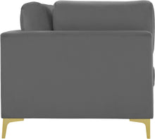 Load image into Gallery viewer, Julia Grey Velvet Modular Sofa