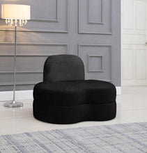 Load image into Gallery viewer, Mitzy Black Velvet Chair