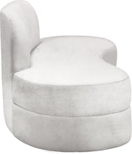 Load image into Gallery viewer, Mitzy Cream Velvet Sofa