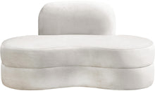 Load image into Gallery viewer, Mitzy Cream Velvet Loveseat