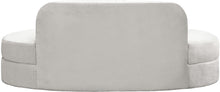 Load image into Gallery viewer, Mitzy Cream Velvet Sofa