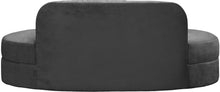 Load image into Gallery viewer, Mitzy Grey Velvet Sofa