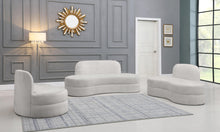 Load image into Gallery viewer, Mitzy Cream Velvet Sofa