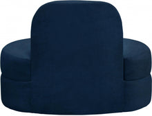 Load image into Gallery viewer, Mitzy Navy Velvet Chair