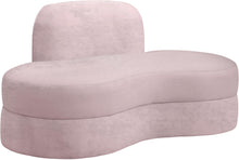 Load image into Gallery viewer, Mitzy Pink Velvet Loveseat
