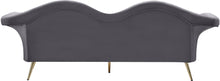 Load image into Gallery viewer, Lips Grey Velvet Sofa