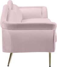 Load image into Gallery viewer, Lips Pink Velvet Sofa
