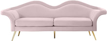 Load image into Gallery viewer, Lips Pink Velvet Sofa