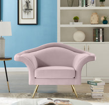 Load image into Gallery viewer, Lips Pink Velvet Chair