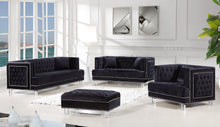 Load image into Gallery viewer, Lucas Black Velvet Sofa