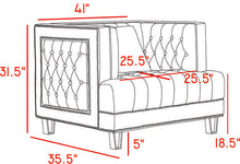 Load image into Gallery viewer, Lucas Cream Velvet Chair