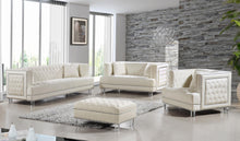 Load image into Gallery viewer, Lucas Cream Velvet Sofa