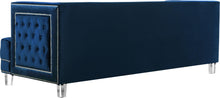 Load image into Gallery viewer, Lucas Navy Velvet Sofa