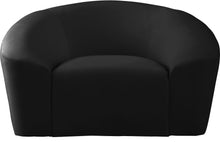 Load image into Gallery viewer, Riley Black Velvet Chair