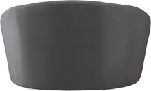 Load image into Gallery viewer, Riley Grey Velvet Chair