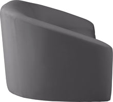 Load image into Gallery viewer, Riley Grey Velvet Loveseat