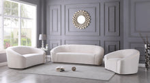 Load image into Gallery viewer, Riley Cream Velvet Chair