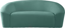 Load image into Gallery viewer, Riley Mint Velvet Loveseat