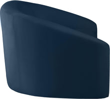 Load image into Gallery viewer, Riley Navy Velvet Sofa