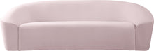 Load image into Gallery viewer, Riley Pink Velvet Sofa
