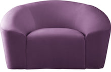Load image into Gallery viewer, Riley Purple Velvet Chair