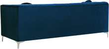 Load image into Gallery viewer, Isabelle Navy Velvet Sofa